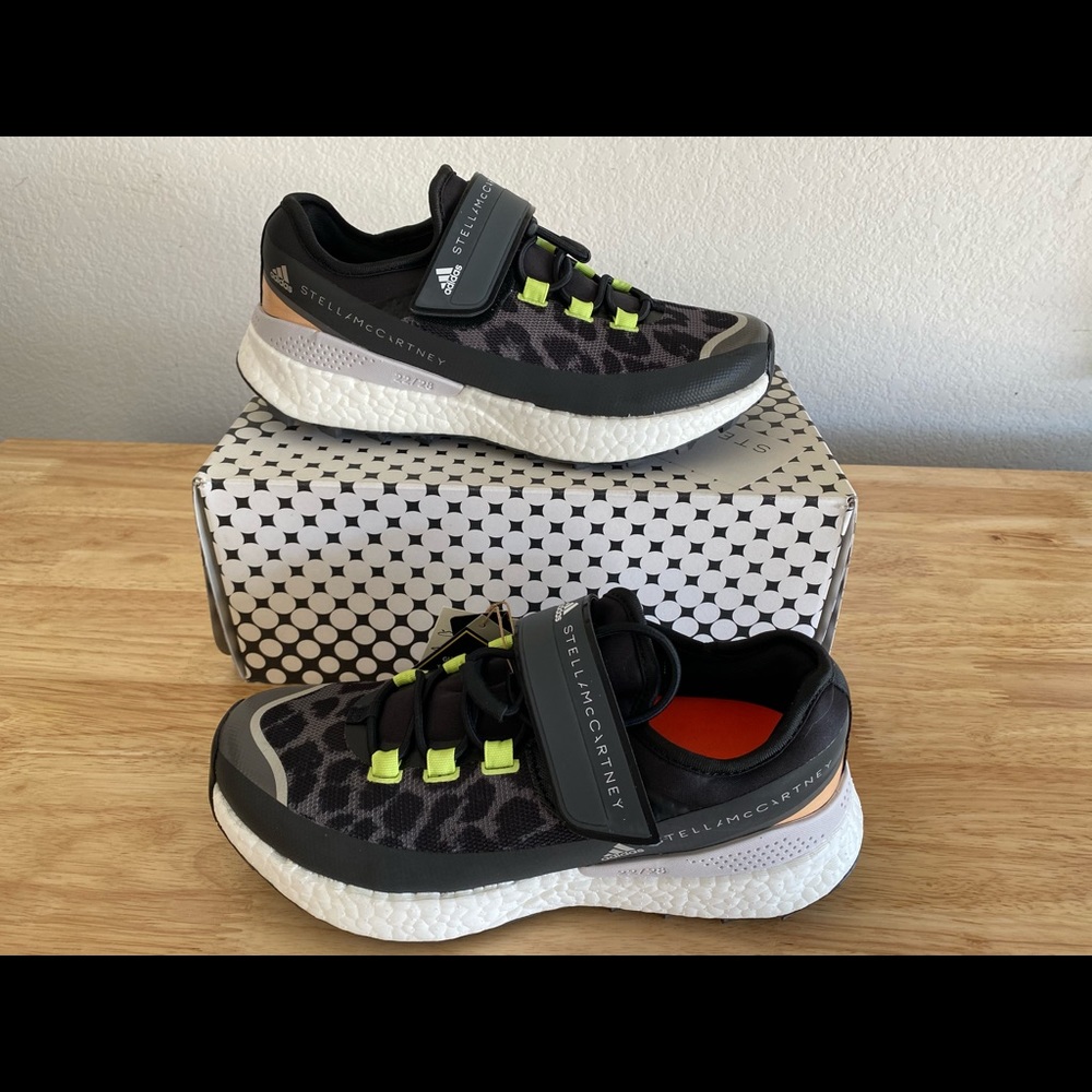 ADIDAS Boost Stella McCartney 'Black Leopard'